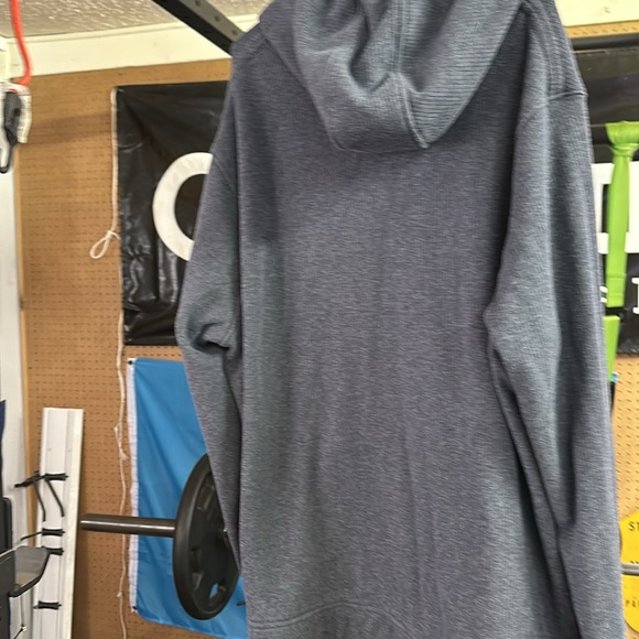 Relwen rib zip hoodie sweatshirt size 2X XXL navy - Picture 5 of 5